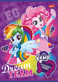 Zeszyt A5/32K kratka Equestria Girls (15 szt.)