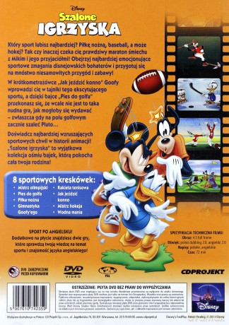 Szalone igrzyska (Disney) [DVD]