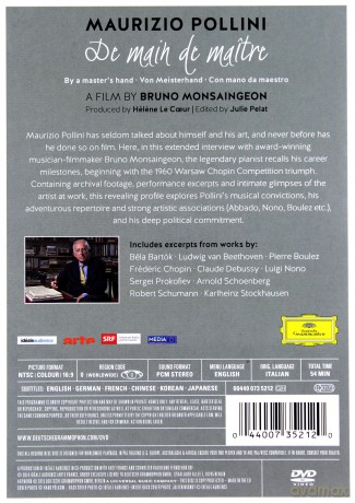 Maurizio Pollini: De Main De Maitre [DVD]
