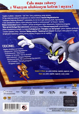 Tom i Jerry: Najsłynniejsze potyczki 3 [DVD]