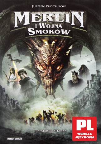 Merlin i wojna smoków [DVD]