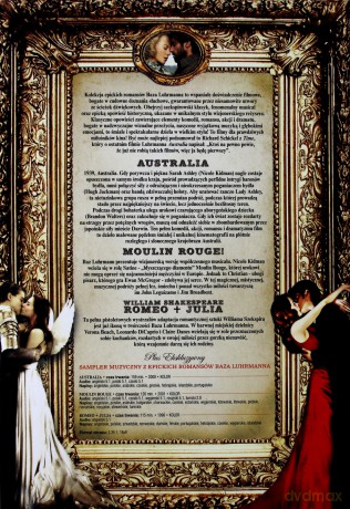 Buz Luhrmann Kolekcja: Australia / Moulin Rouge ! / Romeo i Julia [BOX] [3DVD]+[CD]