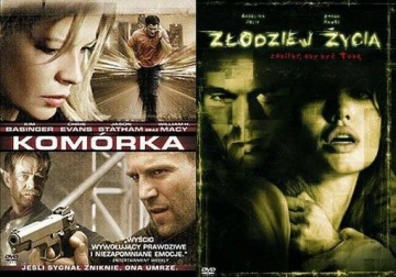 Pakiet Akcja 2: Komórka / Złodziej życia [2DVD]