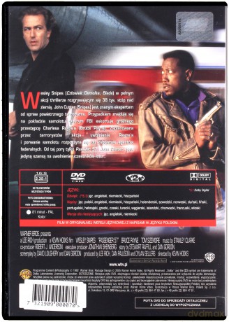 Pakiet Akcja 4: Pasażer 57 / Godzina zemsty (polski lektor) [2DVD]