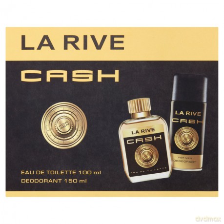 La Rive La Rive for Men Cash Zestaw Woda toaletowa 90 ml + deo 150 ml