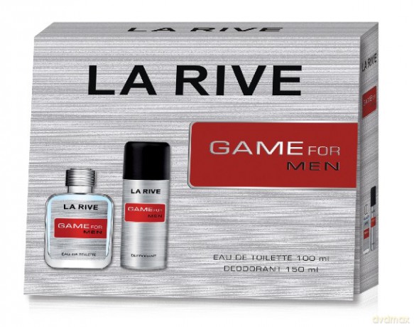 La Rive La Rive for Men Game Zestaw Woda toaletowa 100 ml + deo 150 ml