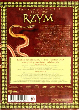Rzym: Pełna Kolekcja sezony 1+2 [BOX] [11DVD]