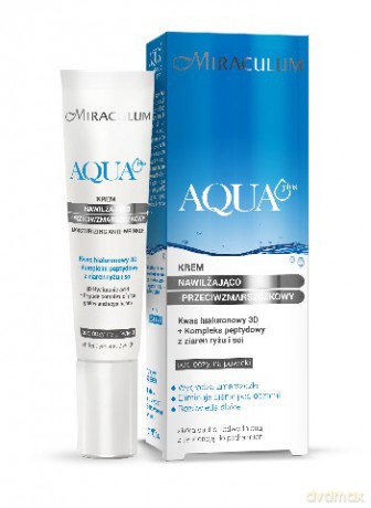 Miraculum Aqua Plus Krem nawilżająco-przeciwzmarszczkowy pod oczy 15 ml