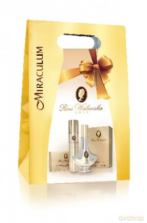 Miraculum Zestaw prezentowy Walewska Gold (woda perfumowana 30 ml + deo spray 90 ml + mydełko 100 g)