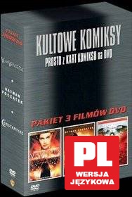 Kultowe komiksy: Batman-Początek / Constantine / V jak Vendetta BOX [3DVD]