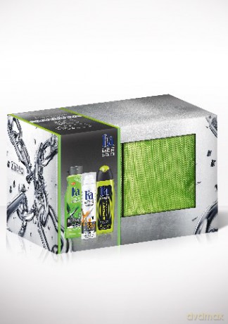 Fa Zestaw prezentowy Xtreme (dezodorant spray Invisible Power 150 ml + żel pod prysznic Refresh 5 400 ml + żel pod prysznic Sport Double Power 250 ml)
