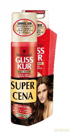 Gliss Kur Duo szampon 250 ml + odżywka spray Color Protect 200 ml