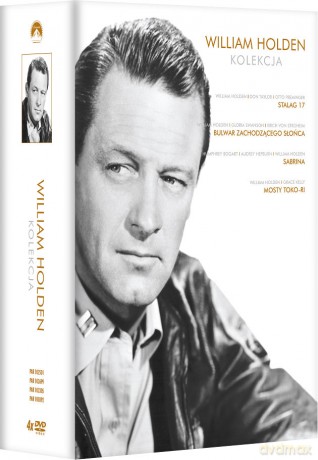 William Holden: Stalag 17/ Bulwar zachodzącego słońca / Sabrina / Mosty Toko-Ri [4DVD]