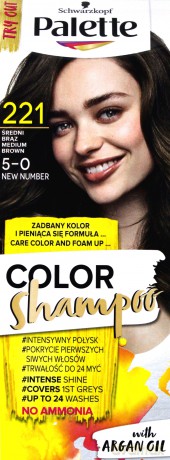 Palette Color Shampoo Szampon koloryzujacy Braz nr 221