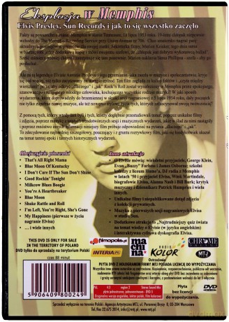 Elvis Presley: Eksplozja w Memphis [DVD]