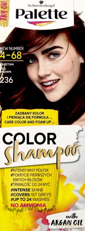 Palette Color Shampoo Szampon koloryzujący Kasztan nr 236