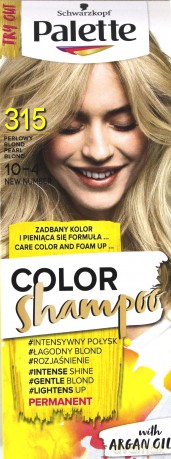 Palette Color Shampoo Szampon koloryzujący Perłowy Blond nr 315