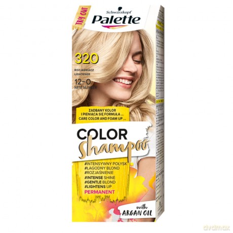 Palette Color Shampoo Szampon koloryzujący Rozjaśniacz nr 320