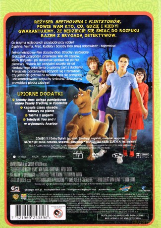 Scooby-Doo Strachy i patałachy film fabularny [DVD]