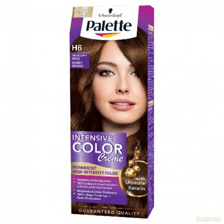 Palette Intensive Color Creme Farba do włosów Miodowy Brąz nr H6