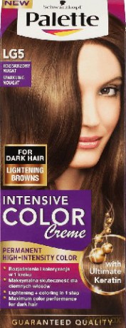Palette Intensive Color Creme Farba do włosów Roziskrzony Nugat nr LG5