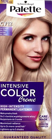 Palette Intensive Color Creme Farba do włosów Różany Blond nr CV12