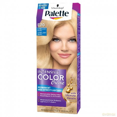 Palette Intensive Color Creme Farba do włosów Superjasny Blond nr E20