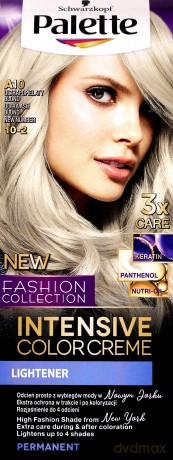 Palette Intensive Color Creme Farba do włosów Ultra Popielaty Blond nr A10