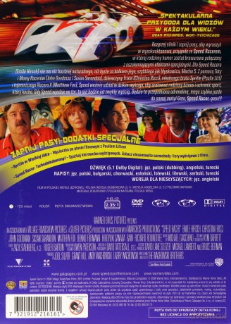 Speed Racer [DVD]+[Kredki]