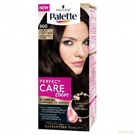Palette Perfect Care Color Krem koloryzujący nr 800 Głęboki Ciemny Brąz