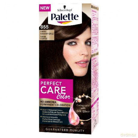 Palette Perfect Care Color Krem koloryzujący nr 855 Ciepły Kawowy Brąz