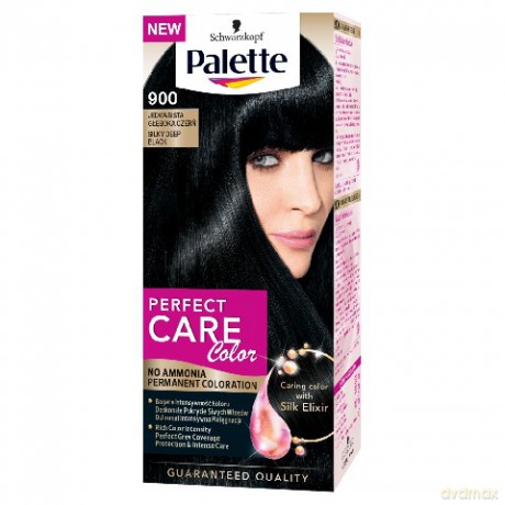 Palette Perfect Care Color Krem koloryzujący nr 900 Jedwabista Głęboka Czerń