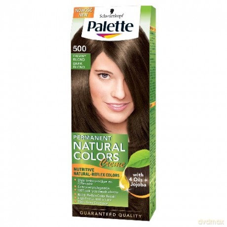Palette Permanent Natural Colors Ciemny Blond nr 500