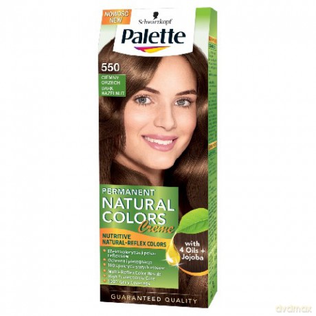 Palette Permanent Natural Colors Ciemny Orzech nr 550