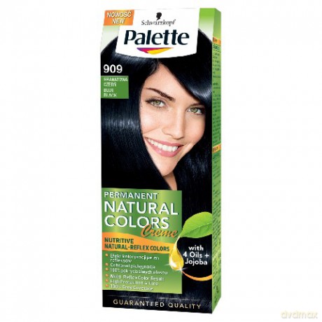 Palette Permanent Natural Colors Oceaniczna Granatowa Czerń nr 909