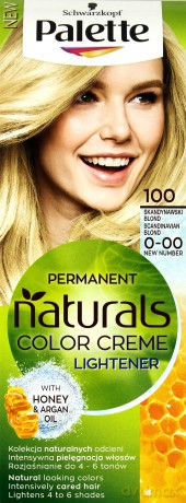 Palette Permanent Natural Colors Skandynawski Blond nr 100