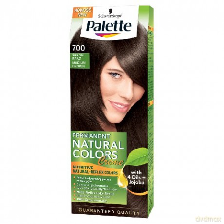 Palette Permanent Natural Colors Średni Brąz nr 700