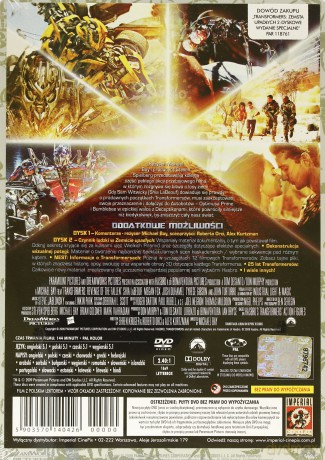Transformers 2: Zemsta upadłych (steelbook) [2DVD]