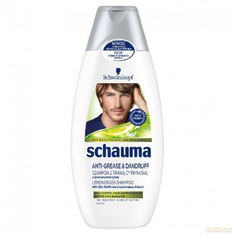 Schauma szampon przeciwłupieżowy Lemon Grass For Men 400 ml