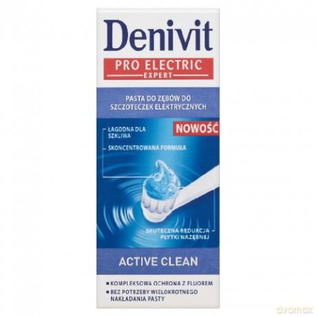 Schwarzkopf Denivit Pasta do zębów Pro electric Active Clean do szczoteczek elektrycznych 50 ml