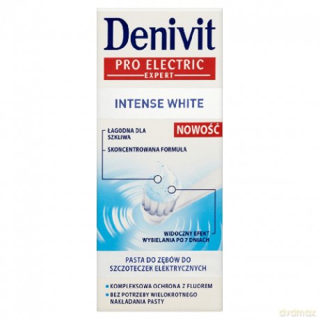 Schwarzkopf Denivit Pasta do zębów Pro electric Intense White do szczoteczek elektrycznych 50 ml