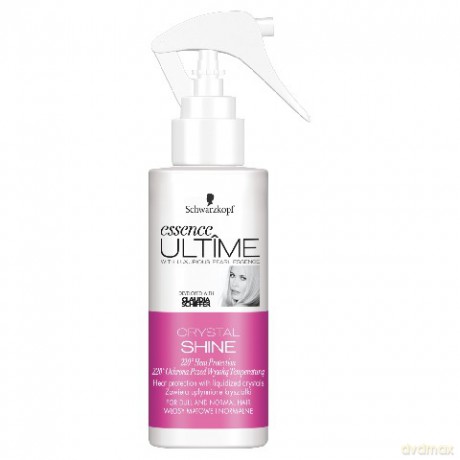 Schwarzkopf Essence Ultime Crystal Shine Spray 220 st ochrony przed wysoką temperaturą 100 ml