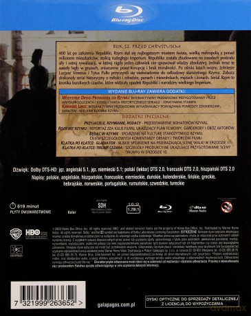 Rzym sezon 1 [5Blu-Ray]
