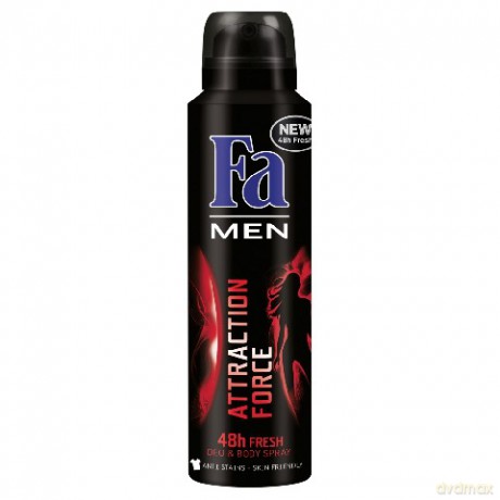 Schwarzkopf Fa Attraction Force Man Dezodorant w sprayu 150 ml