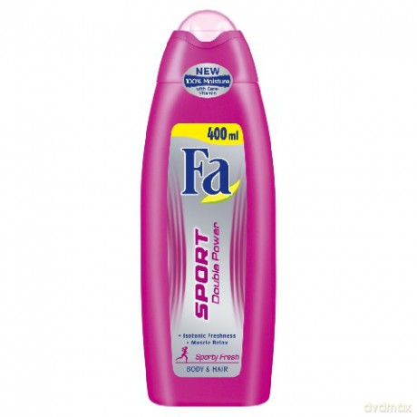 Schwarzkopf Fa Sport Double Power Sporty Fresh Żel pod prysznic 400 ml