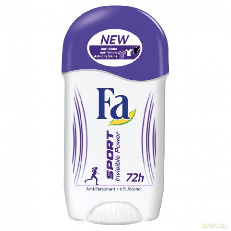 Schwarzkopf Fa Sport Invisible Power Dezodorant w sztyfcie 50 ml