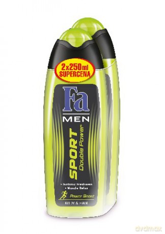 Schwarzkopf Fa Sport Power Boost Żel pod prysznic 250 ml 2 szt