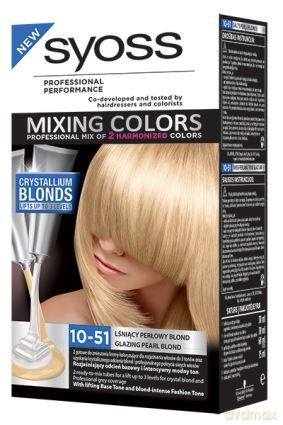 Schwarzkopf Farba do włosów 10-51 lśniący perłowy blond