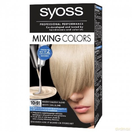 Schwarzkopf Farba do włosów 10-91 mroźny chłodny blond