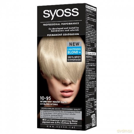 Schwarzkopf Farba do włosów 10-95 intensywny mroźny blond